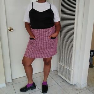 NWT Pink zara skirt